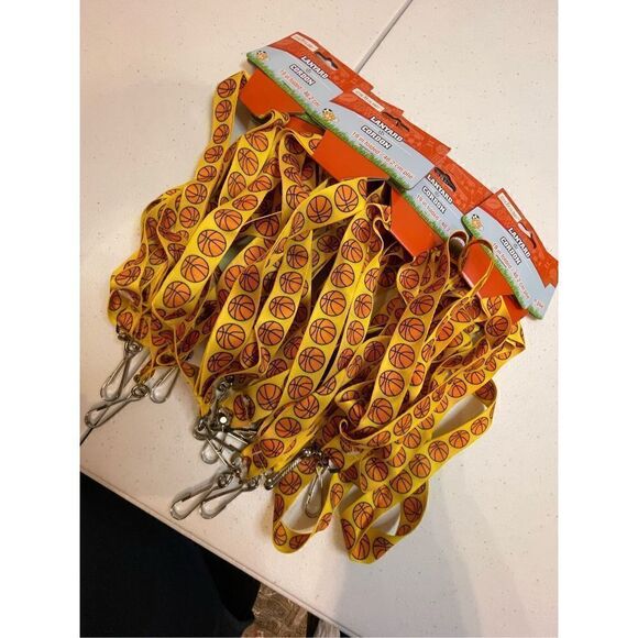 Basketball lanyard lot bundle 13 NWT - Picture 1 of 4